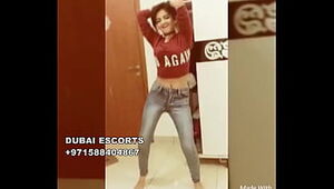 young indian girl dance in dubai